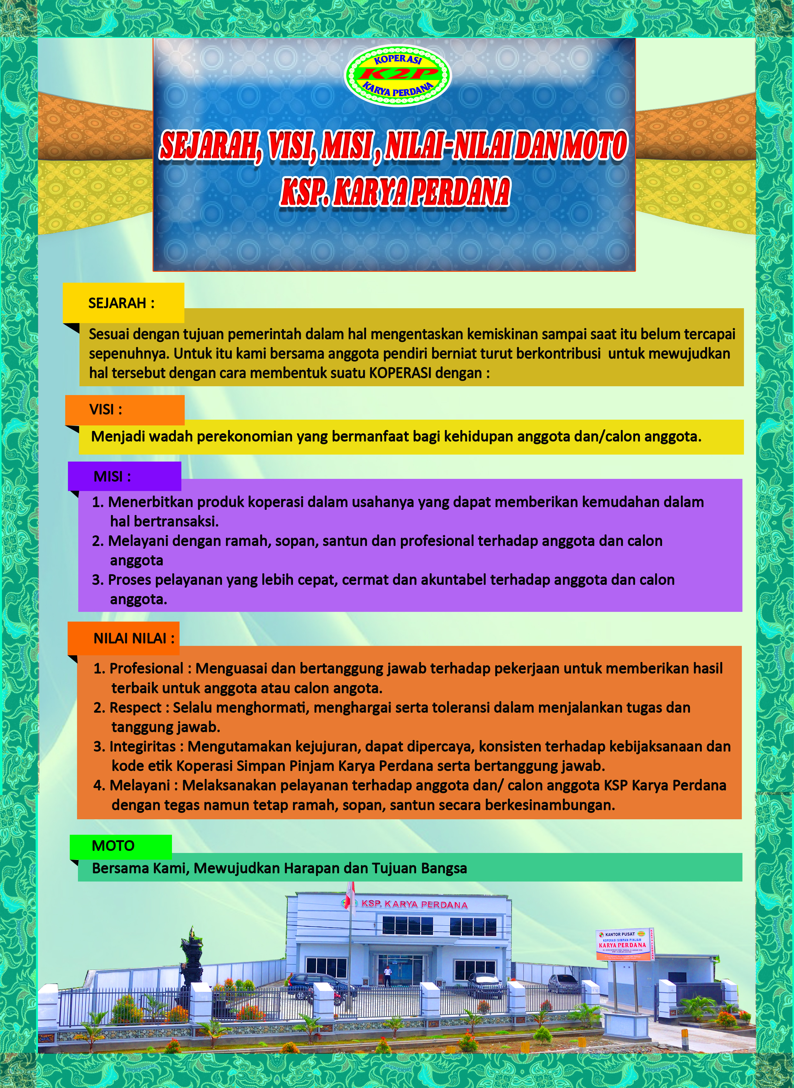 SEJARAH-VISI-MISI-NILAI2 - DAN MOTO KOPERASI
